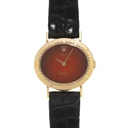 ROLEX CELLINI 4081 SERIES 69 (MANUFACTURED AROUND 1981) RED GRADIENT LADIES WATC