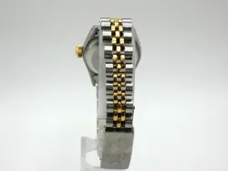 Rolex 67193 18K Gold And stainless Oyster Pertetual white dial #WI309
