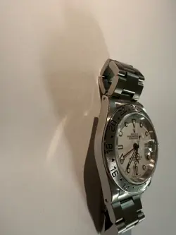 MINT Rolex Explorer II White 16570 40mm Tritium Polar GMT