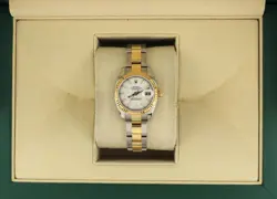 2006 ROLEX LADIES DATEJUST 179173 WHITE DIAL TT 18KT OYSTER NO PAPERS 26MM