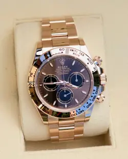 ROLEX 126505 COSMOGRAPH DAYTONA CHOCOLATE DIAL ROSE GOLD OYSTER BRAND NEW 2025