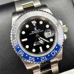 ROLEX GMT-MASTER II 116710BLNR BATMAN STEEL AUTOMATIC 40MM WATCH - 2014
