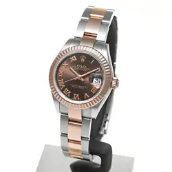 USED ROLEX Datejust 279171 Brown Case: 28mm×28mm Ladies Watch #1015215