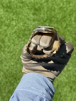 1990 Rolex Day-Date President 18K Yellow Gold 36mm Champagne Stick Dial 18238