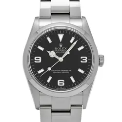 ROLEX EXPLORER 114270 BLACK WATCH 674925