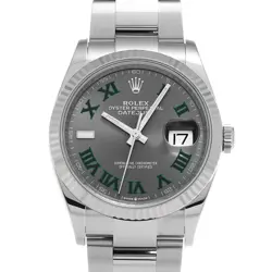 ROLEX DATEJUST 36 126234 SLATE WATCH 680415