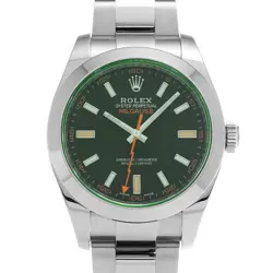 ROLEX MILGAUSS 116400GV INTENSE BLACK WATCH 680408