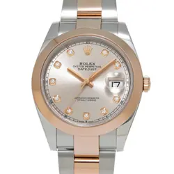 ROLEX DATEJUST 126301G SANDUST/DIAMOND DIAL 41MM AUTOMATIC MEN'S WATCH
