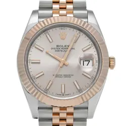 ROLEX DATEJUST 126331 SANDUST/DIAMOND DIAL 41MM AUTOMATIC MEN'S WATCH