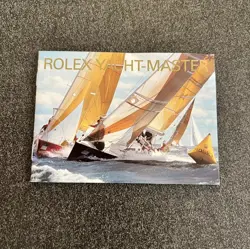 ROLEX YATCH MASTER YATCH-MASTER BOOKLET REF. 16622 1.2006 ENG #A86