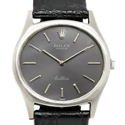 ROLEX CELLINI GREY DIAL K18WG 3806 TO215893