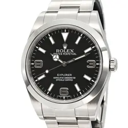 ROLEX EXPLORER I EARLY MODEL BLACK DIAL 214270 TO215877