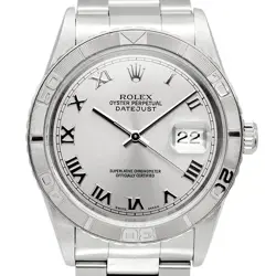 ROLEX DATEJUST SILVER DIAL F SERIES SS/WG THUNDERBIRD 16264 TO215916