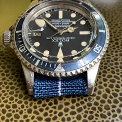 1978 Rolex Submariner Ref. 1680 Date Divers Automatic Wristwatch