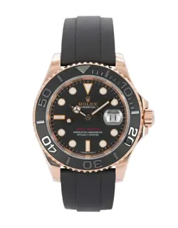 ROLEX YACHTMASTER / BLACK DIAL / 2018 / 116655
