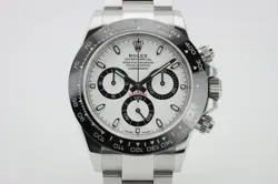 ROLEX DAYTONA 116500LN 'PANDA' WHITE DIAL | FULL SET | UNPOLISHED | 2018