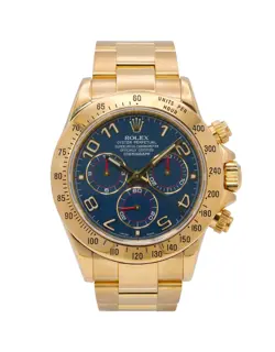 ROLEX DAYTONA / RACING BLUE DIAL / 2006 / 116528