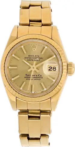 ROLEX DATEJUST IN 18K YELLOW GOLD