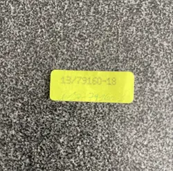 LABEL FOR ROLEX 79160 YELLOW #A8