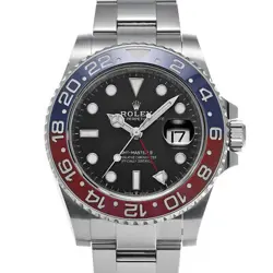USED ROLEX GMT MASTER II 126710BLRO BLACK CASE: 40×40MM MEN'S WATCH #103015
