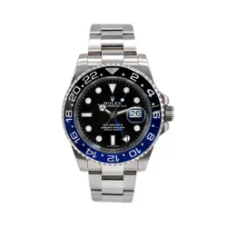 ROLEX GMT-MASTER II 40MM 116710BR BATMAN OYSTER STAINLESS STEEL WATCH