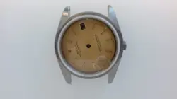 ROLEX DATEJUST 68273 MIDSIZE WATCH HEAD PARTS - DIAL, HANDS, BEZEL, DATE WHEEL