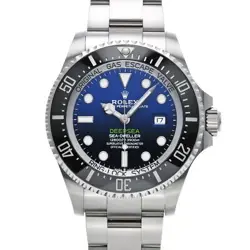 USED ROLEX SEA-DWELLER DEEP SEA 126660 BLUE CASE: 44×44MM MEN'S WATCH #107015