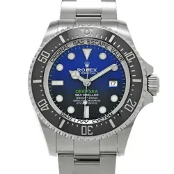 USED ROLEX SEA-DWELLER DEEP SEA 126660 BLUE CASE: 44×44MM MEN'S WATCH #106015