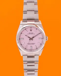 ROLEX OYSTER PERPETUAL 36MM 126000-0008 PINK DIAL 2025