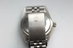 Rolex Datejust Vintage. Stainless Steel. Black Face With Diamonds. 16014
