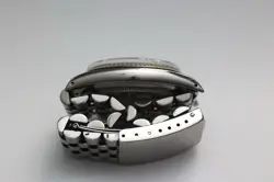 Rolex Datejust Vintage. Stainless Steel. Black Face With Diamonds. 16014