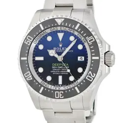 ROLEX SEA-DWELLER DEEPSEA 136660 RANDOM BLUE GRADIENT AUTOMATIC MEN #HD078