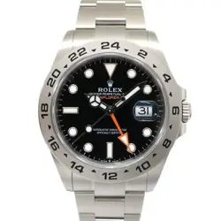 USED ROLEX EXPLORER 2 226570 BLACK MEN'S WATCH #1019015