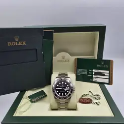 PAPERS 2009 ROLEX GMT MASTER II 116710LN STEEL CERAMIC BLACK 40MM WATCH BOX