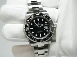 ROLEX GMT MASTER II 116710LN BLACK CERAMIC 40MM COMPLETE SET MINT – DISCONTINUED