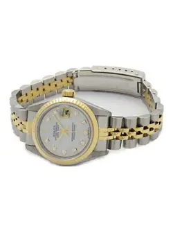 ROLEX Datejust 10P Diamond 69173NG U series circa 1997 watch women TO163721