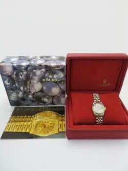 ROLEX Datejust 10P Diamond 69173NG U series circa 1997 watch women TO163721