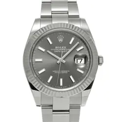 ROLEX DATEJUST 126334 SLATE DIAL 41MM AUTOMATIC STAINLESS STEEL MEN'S WATCH