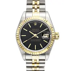 ROLEX DATEJUST 69173 W SERIES YG 26MM #054