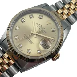 ROLEX DATEJUST 16233G SS X K18 #OK576