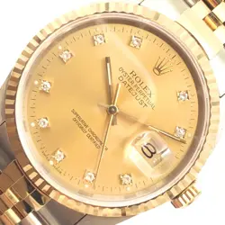 ROLEX DATEJUST 16233G K18 X SS #OK573