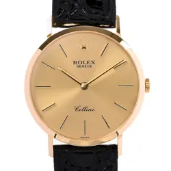 ROLEX CELLINI 4112/8 WATCHES / YELLOW HAND WINDING MENS