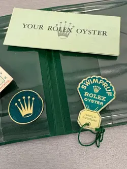 VINTAGE ROLEX GREEN