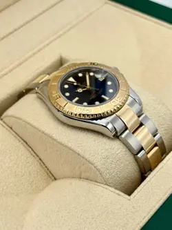 1999 Rolex Yacht-Master 35mm 68623 Two-Tone Blue Dial
