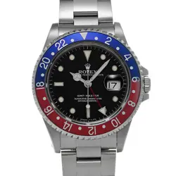 USED ROLEX GMT MASTER 16700 BLACK CASE: 40×40MM BAND: 19CM MEN'S WATCH #108015