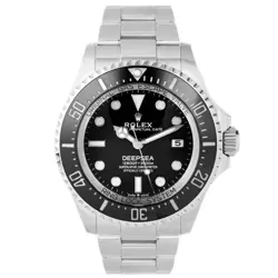 ROLEX SEA-DWELLER DEEPSEA STAINLESS STEEL BLACK DIAL 44MM 136660