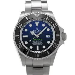 USED ROLEX SEA-DWELLER DEEP SEA 126660 BLUE CASE: 44×44MM MEN'S WATCH #104015