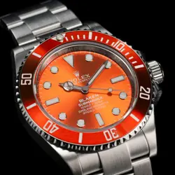 2025 BLAKEN ROLEX SUBMARINER SUNBURST ORANGE