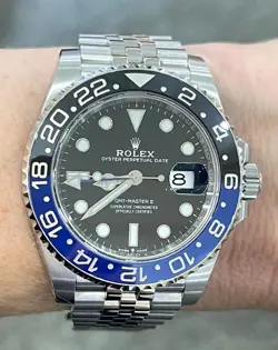 ROLEX GMT-MASTER II REF. 126710BLNR JUBILEE BRACELET