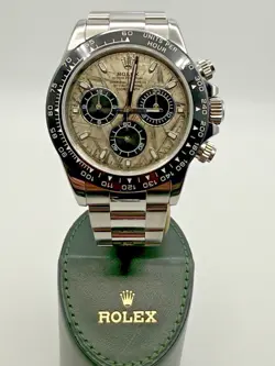 ROLEX DAYTONA 116520 STAINLESS STEEL W/ CUSTOM METEORITE DIAL & CERAMIC BEZEL